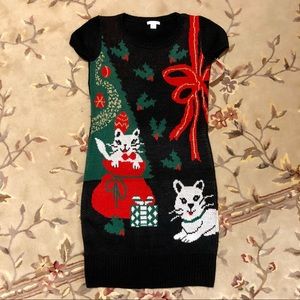 NWT Target Xhilaration Ugly Christmas SweaterDress